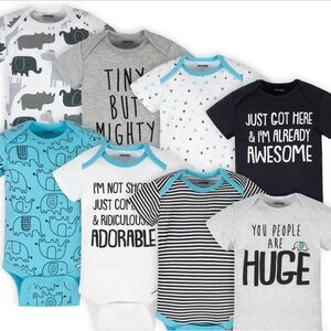 Onesie brand Baby Onesies Set with Fun Prints size 3-6 months